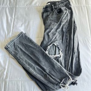 washed black jeans from PACSUN